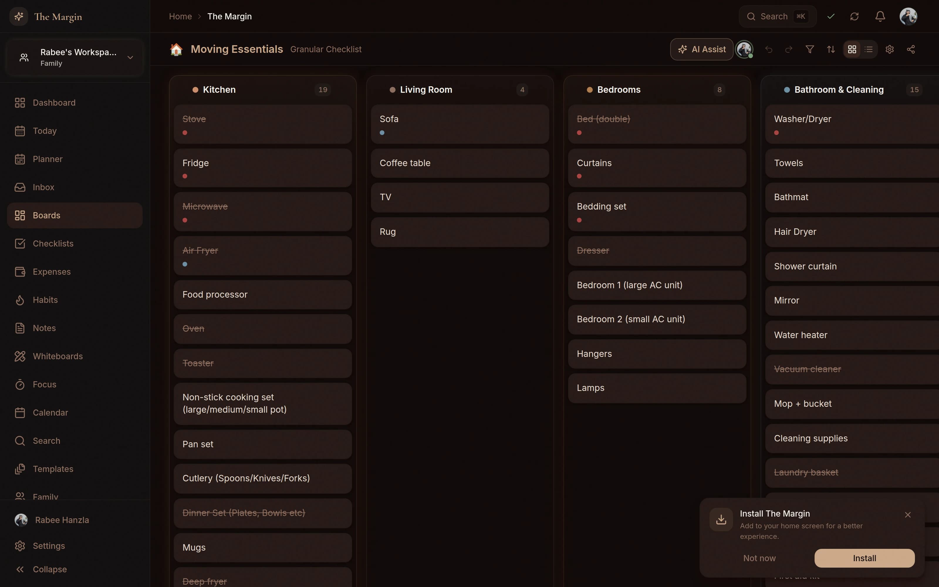 The Margin — view 2